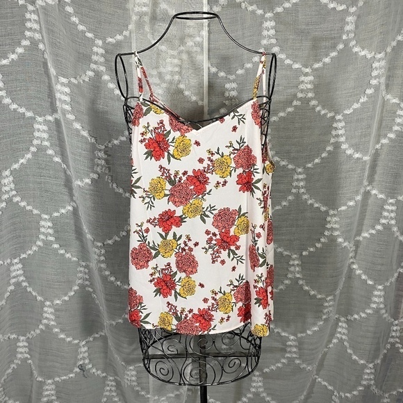 NWOT Loft Floral Knotted Cami Size M - Picture 5 of 5